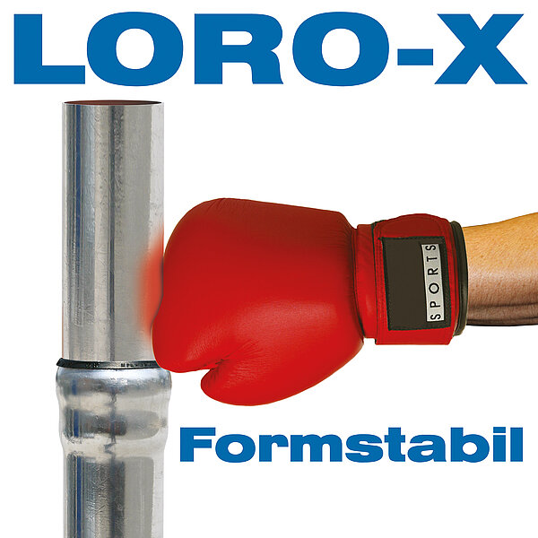 LORO-X stalen afvoerbuizen vormstabiel