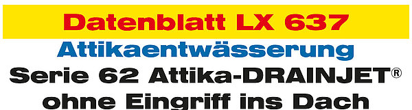 LX-databladets sidhuvud med nummer och systembeskrivning