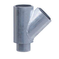LORO-X 58022.MM0X LORO-Composite pipe branch 45 degrees DN 80/80