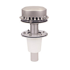 LORO-X 21122.050X LORO-DRAINJET drain stainless steel clamping flange two-piece with heat insulation DN 50