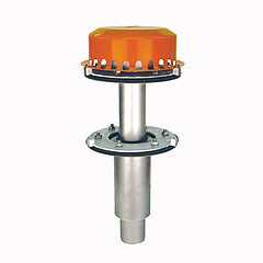 LORO-X 22322.070X LORO-DRAINJET fire protection emergency drain two-part with stainless steel cover DN 70