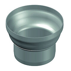LORO-X 21211.050X add-on element without flange for series V DN 50 made of stainless steel