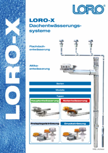 LORO-X Dachentwässerungssysteme