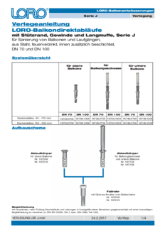 Monteringsanvisning Serie J PDF