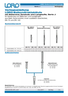 Verlegeanleitung Serie J PDF