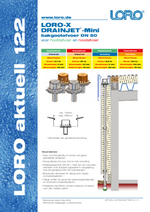 LORO Series 122 LORO DRAINJET MINI