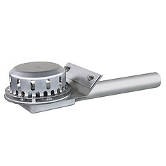 LORO-X 01360.070X LORO-RAINSTAR Attika drain stainless steel 55mm installation depth clamping flange for bitumen gravity flow DN70