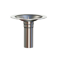LORO-X 19001.070X LORO-VERSAL drain pan K series vertical stainless steel DN 70