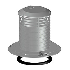LORO-X 14710.100X Specify LORO-X flange unit for DRAINLET emergency drainage free level variable weir and strainer unit DN100 Height