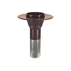 LORO-X 16111.070X direct drain with support flange 250 mm DN 70