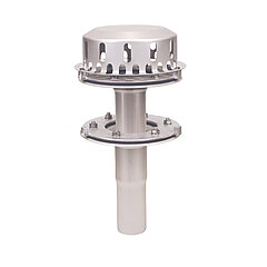LORO-X 21521.050X LORO-DRAINLET Drain stainless steel clamp flange vertical two-piece without insulation DN 50