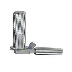 LORO-X 13629.100X LORO-Attika emergency drain inverted roof with clamping flange for bitumen screen unit 495 mm DN 100