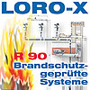 LORO-X stalen afvoerbuis onbrandbaar brandbeveiliging R90