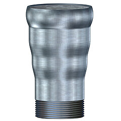 LORO-X 00705.050X connection piece with male thread 1 1/2 inch and socket DN 50