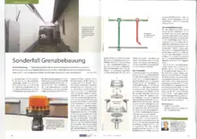2015 Sonderfall Grenzbebauung: LORO-X Notabläufe für Rinnen