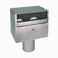 LORO-X 00445.100X Double Pipe collector Box Attika Direct Drain Main-Emergency-Combi DN 100