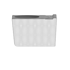 LORO-X 19843.070X Styrofoam insulation, lateral DN 70