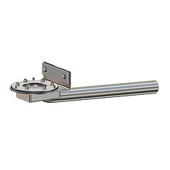 LORO-X 13720.050X LORO basic unit for parapet drain series 79 for main drainage with clamping flange for plastic DN 50
