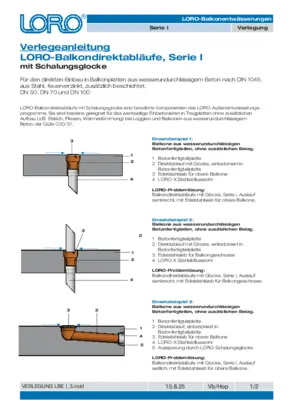 Verlegeanleitung