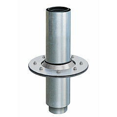 LORO-X 21820.125X LOROFLEX roof duct one-piece with clamping sliding flange DN 125