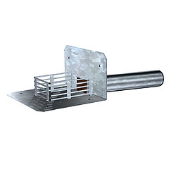LORO-X 01315.070X roof outlet with strainer basket DN 70