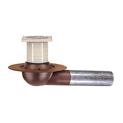 LORO-X 15872.070X single drain with 3 degree rim with height adjustment DN 70