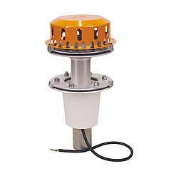 LORO-X 21723.050X LORO-DRAINLET Emergency Drain stainless steel clamping flange vertical two-part with heat insulation and heating DN 50
