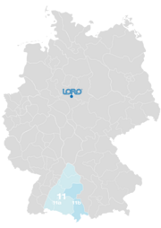 LORO-X Vertriebsgebiet Deutschland