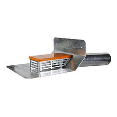 LORO-X 01326.100X LORO-Attika emergency direct drain with adhesive flange 60 mm weir series 43 DN 100