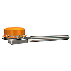 LORO-X 01346.070X Emergency Drain Entry depth 55 mm without upstand Weir height 55 mm Pressure support Clamping flange DN 70