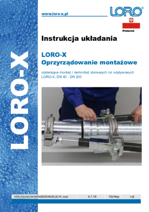LORO-X Montagevorrichtung