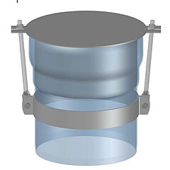 LORO-X 00800.200X end cap DN 200