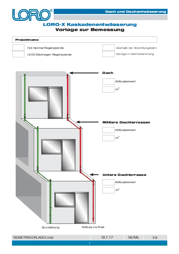 Template for design for 3 floors (PDF)