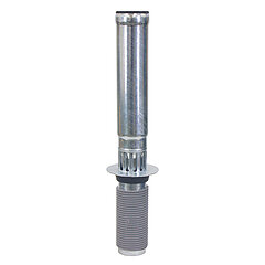 LORO-X 16713.070X LORO-VERSAL drain body with long sleeve 40 -170 mm ceiling thickness DN 70