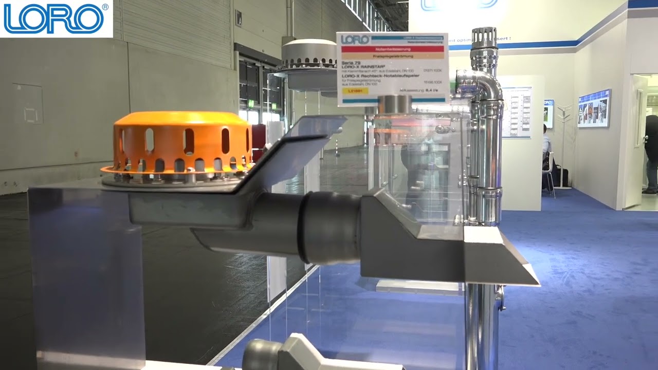 Миниатюра: LORO-X правоъгълен воден улей на изложението Dach und Holz 2022